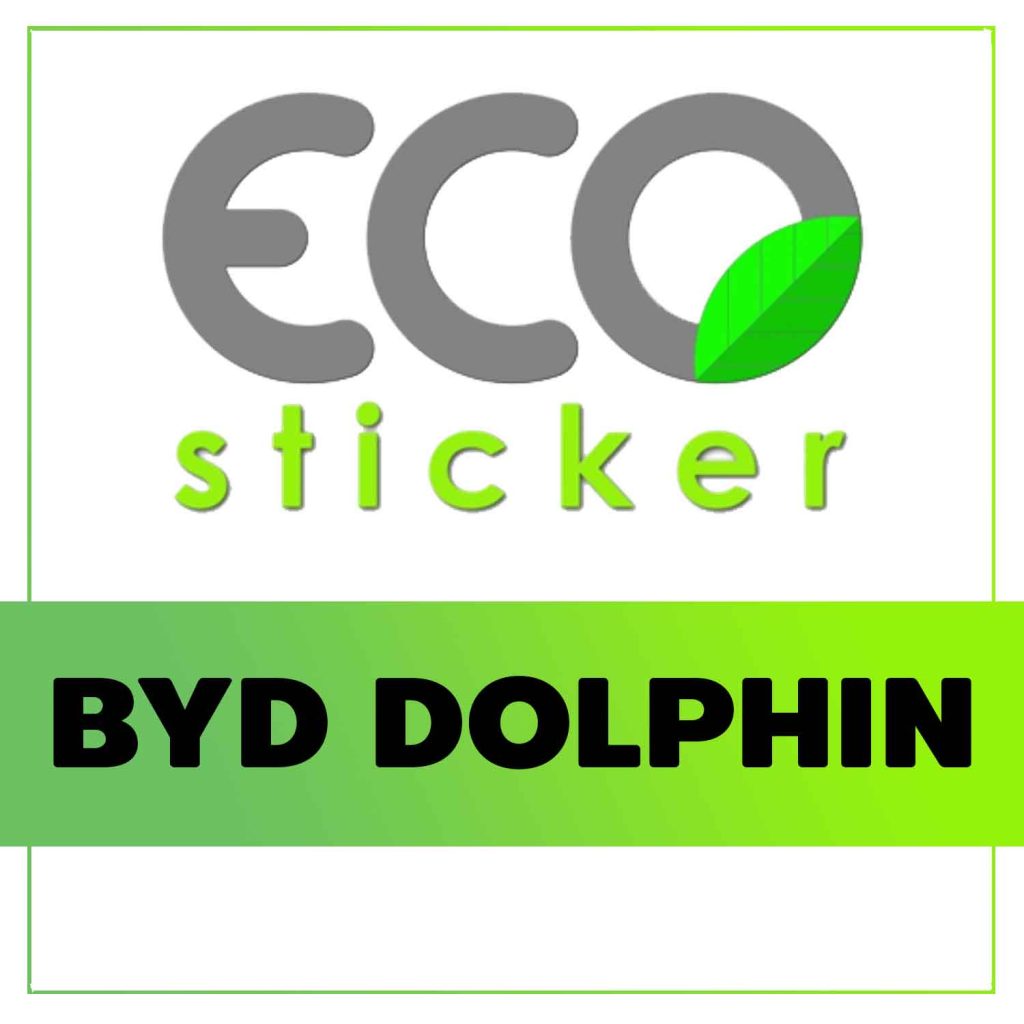 ECO Sticker - BYD DOLPHIN - BANNER